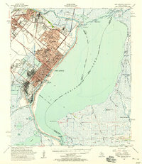 Port Arthur 1957 topographic map thumbnail