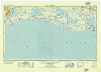 Port Arthur 1954 topographic map thumbnail