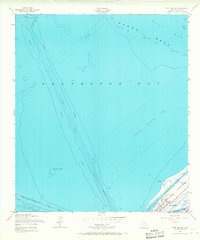 Port Bolivar 1954 topographic map thumbnail
