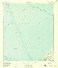 Port Bolivar 1954 topographic map thumbnail