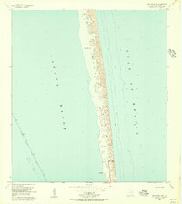 Port Isabel NW 1955 topographic map thumbnail