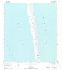 Port Isabel NW 1955 topographic map thumbnail