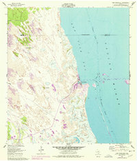 Port Mansfield 1952 topographic map preview