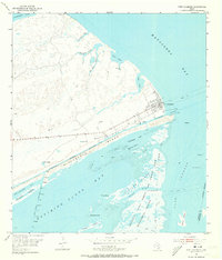 Port O'Connor 1952 topographic map preview