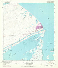 Port O'Connor 1952 topographic map preview
