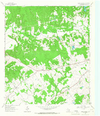 Porter Springs 1964 topographic map thumbnail