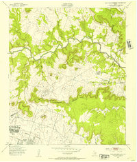 Post Oak Mountain 1947 topographic map preview