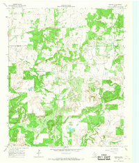 Postoak 1964 topographic map thumbnail