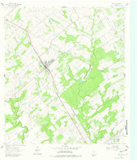 Poth 1961 topographic map thumbnail