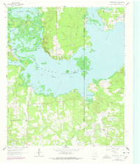 Potters Point 1962 topographic map preview