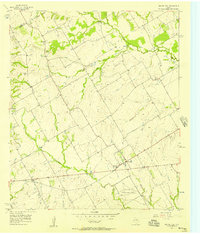 Prairie Hill 1957 topographic map thumbnail