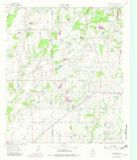 Prairieville 1962 topographic map thumbnail