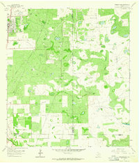 Premont East 1963 topographic map thumbnail