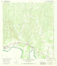 Roma-Los Saenz East 1965 topographic map thumbnail