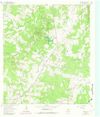 Rosanky 1964 topographic map preview