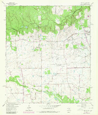 Rose Hill 1962 topographic map thumbnail