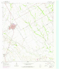 Rosebud 1962 topographic map preview