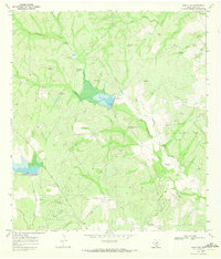 Rosita NE 1969 topographic map thumbnail