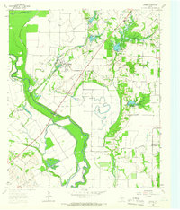 Rosser 1963 topographic map preview