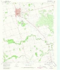 Rotan 1969 topographic map thumbnail