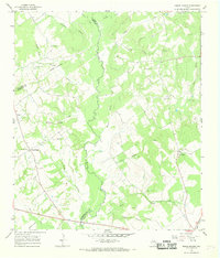 Round Prairie 1966 topographic map thumbnail