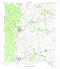 Round Rock 1949 topographic map thumbnail