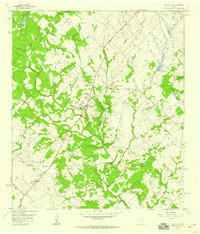 Round Top 1958 topographic map thumbnail