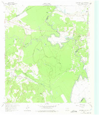 Roustabout Camp 1960 topographic map thumbnail