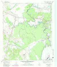 Roustabout Camp 1960 topographic map thumbnail