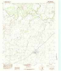 Rowena 1984 topographic map thumbnail