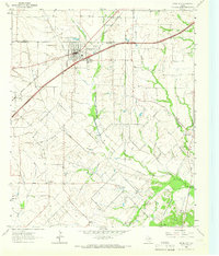 Royse City 1963 topographic map thumbnail