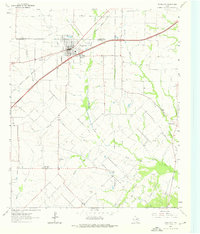 Royse City 1963 topographic map thumbnail