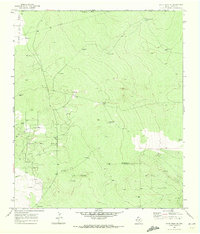 Rudd Draw NE 1969 topographic map thumbnail