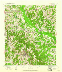 Rusk 1943 topographic map thumbnail