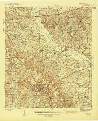 Rusk 1945 topographic map thumbnail