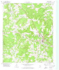 Rusk 1973 topographic map preview