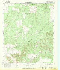 Russellville 1968 topographic map thumbnail