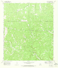 Rust Ranch 1970 topographic map thumbnail