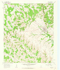 Saint Jo 1961 topographic map thumbnail