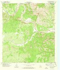 Salmon Peak 1974 topographic map thumbnail