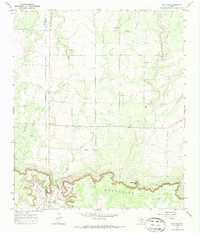 Salt Gap 1967 topographic map thumbnail