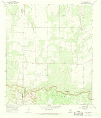 Salt Gap 1967 topographic map thumbnail