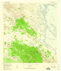 Saltillo Ranch 1956 topographic map thumbnail