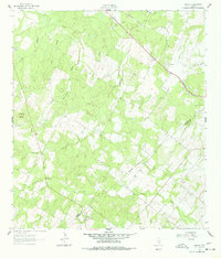 Sample 1961 topographic map thumbnail