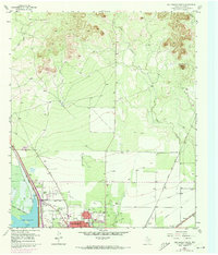 San Angelo North 1957 topographic map thumbnail