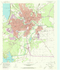 San Angelo South 1957 topographic map thumbnail