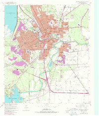 San Angelo South 1957 topographic map thumbnail
