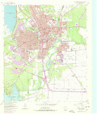 San Angelo South 1957 topographic map thumbnail