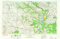 San Angelo 1954 topographic map thumbnail