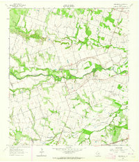 San Gabriel 1963 topographic map thumbnail